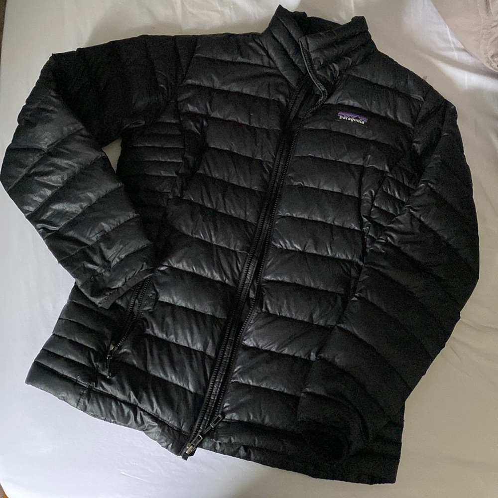 Patagonia down jacket - black, XS